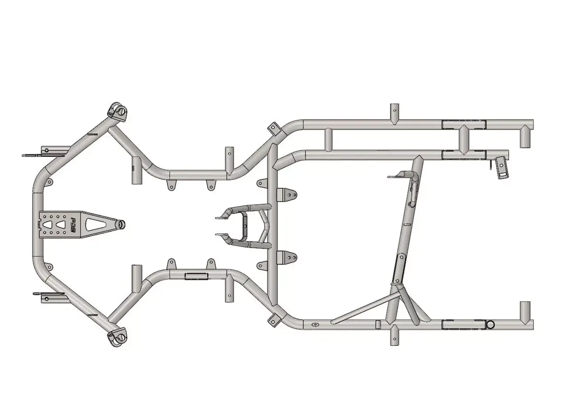 Rammerør Falcon Indy 1,6mm